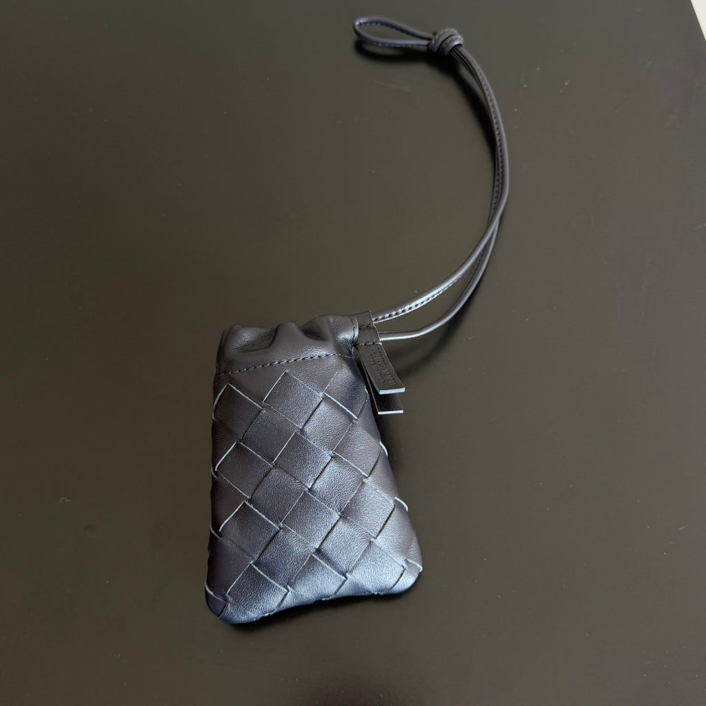 Bottega Veneta 843903 Black Coin Purse Edition 2 - detail image 7
