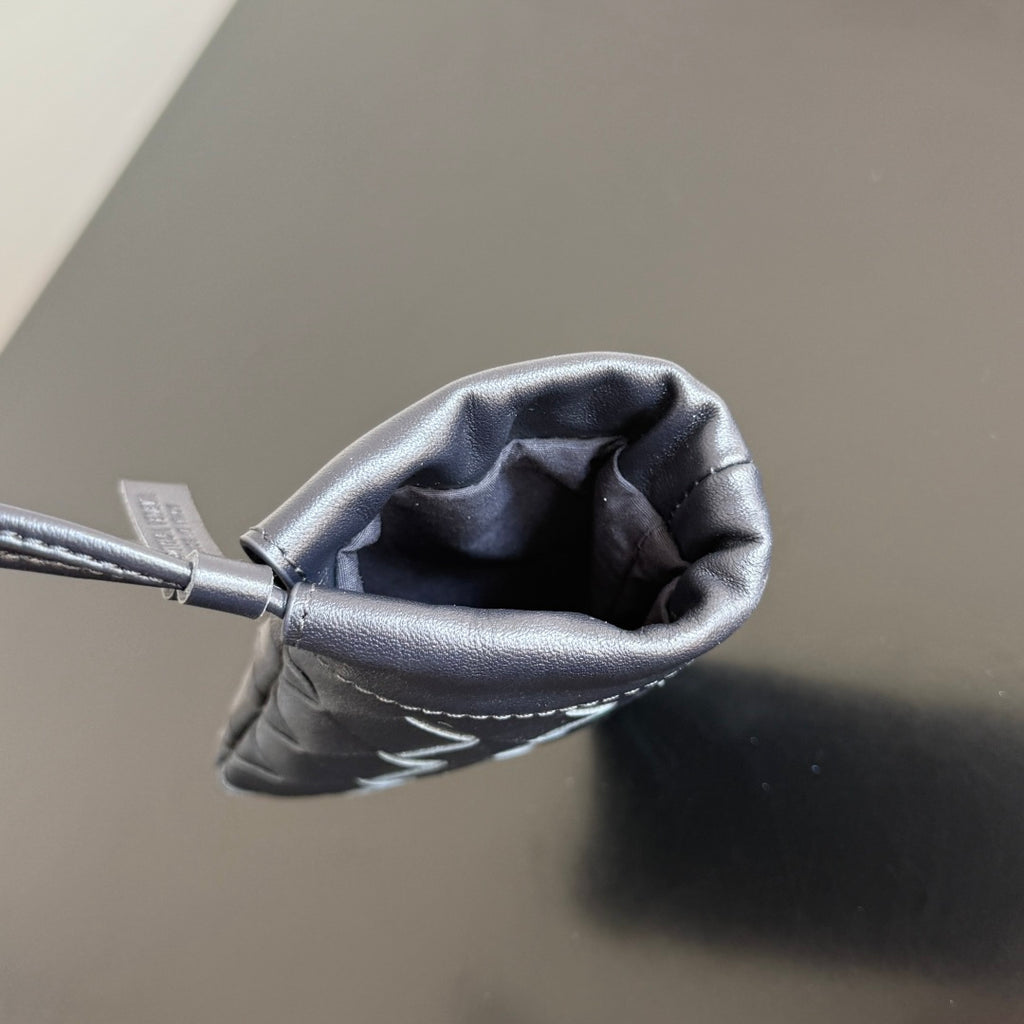 Bottega Veneta 843903 Black Coin Purse Edition 2 - detail image 9