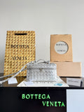 Bottega Veneta Silver Designer Handbag Edition 31