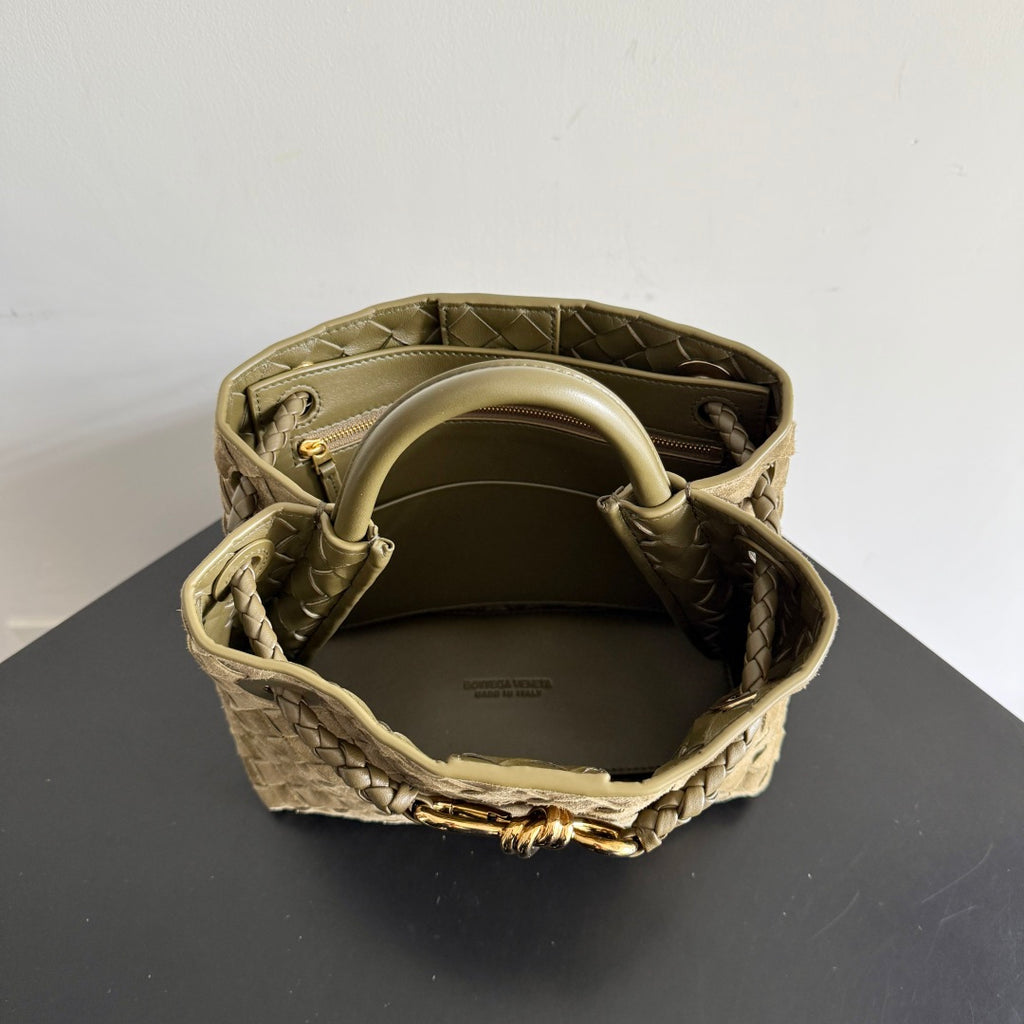 Bottega Veneta 743568 Olive Green Designer Handbag - detail image 7