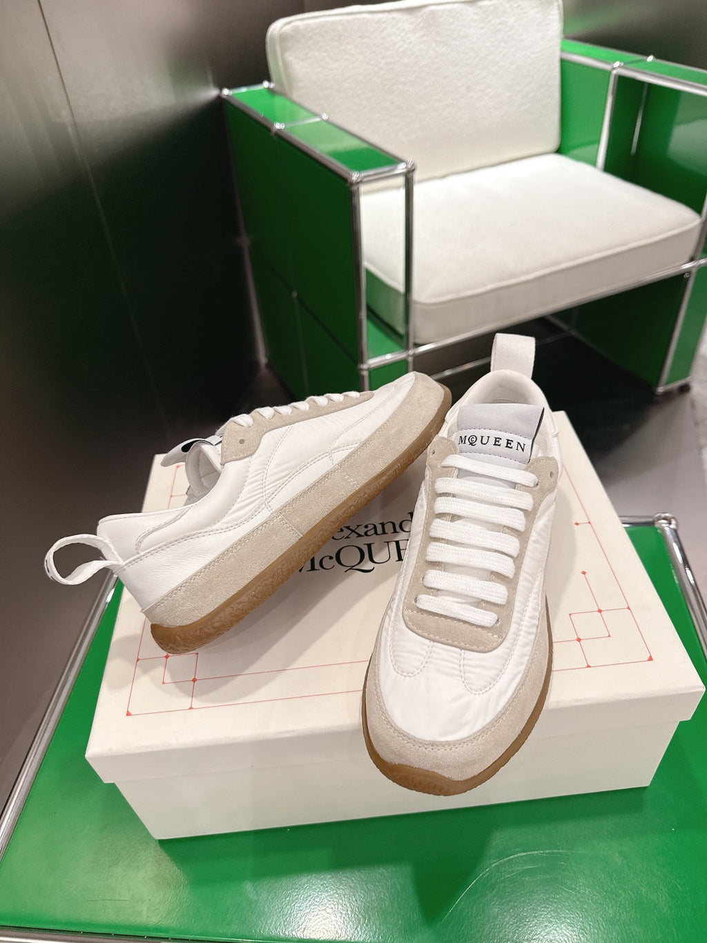 Alexander McQueen White Sneakers EU 35-45 - detail image 4