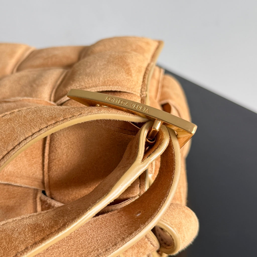 Bottega Veneta 70026-1 Orange & Rose Gold Designer Handbag - detail image 4