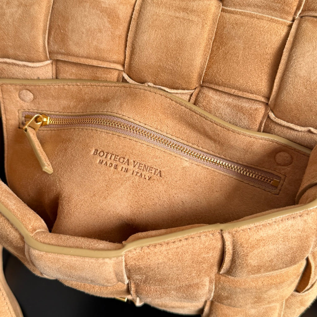 Bottega Veneta 70026-1 Orange & Rose Gold Designer Handbag - detail image 7