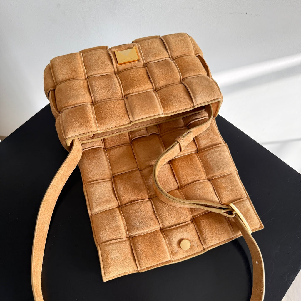 Bottega Veneta 70026-1 Orange & Rose Gold Designer Handbag - detail image 5