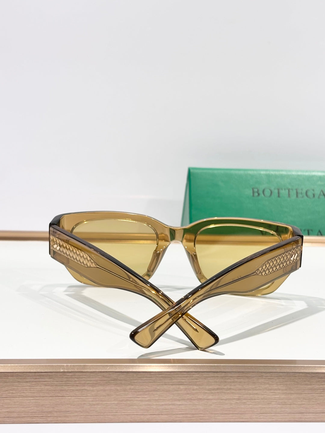 Bottega Veneta BV1400S Brown Designer Sunglasses 51-22-140 mm - detail image 8