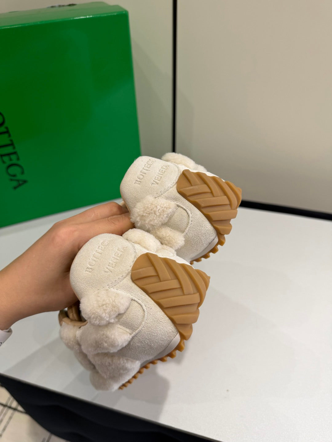 Bottega Veneta Green Designer Shoes EU 35-45 - detail image 7
