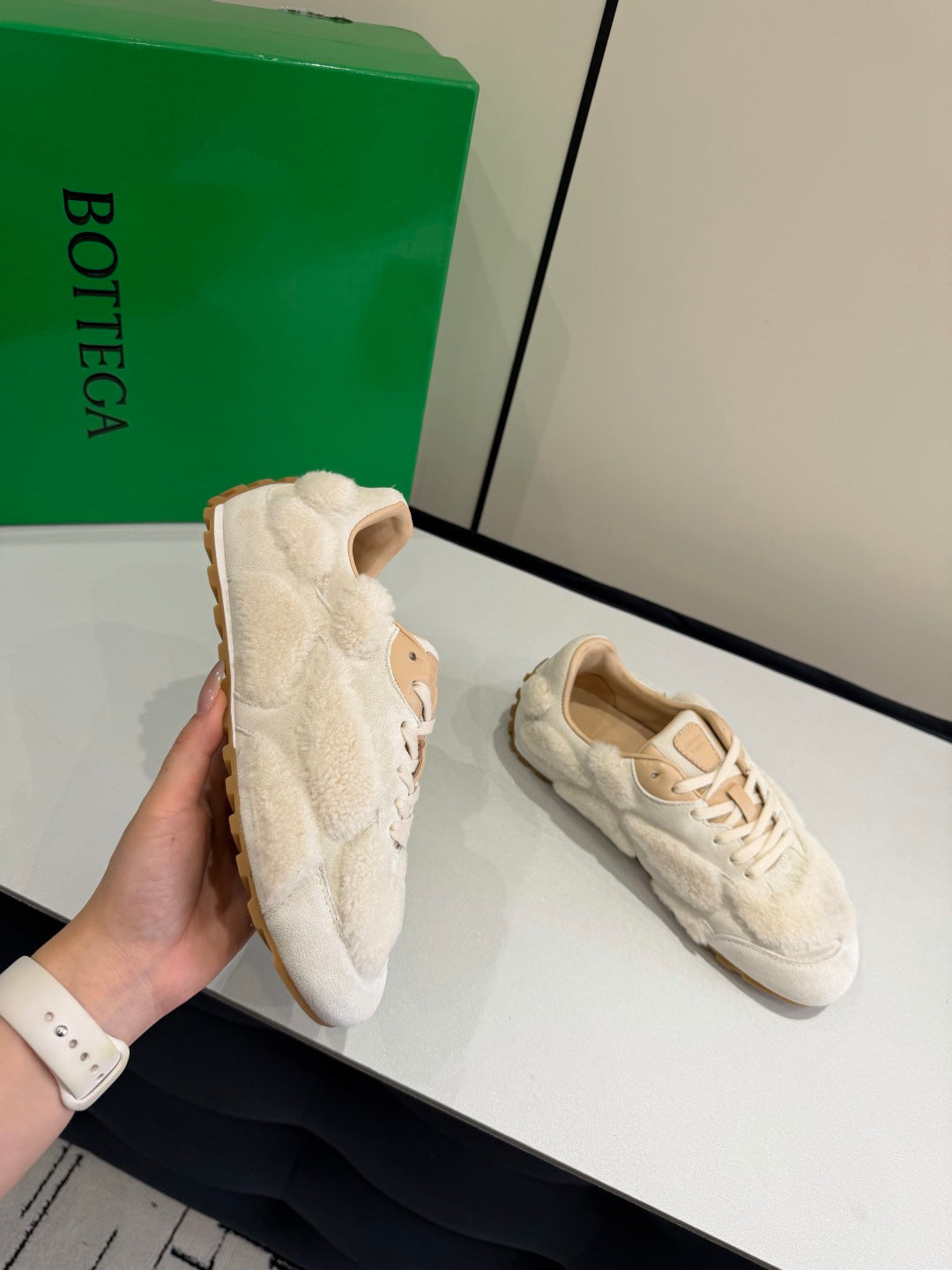 Bottega Veneta Green Designer Shoes EU 35-45 - detail image 3