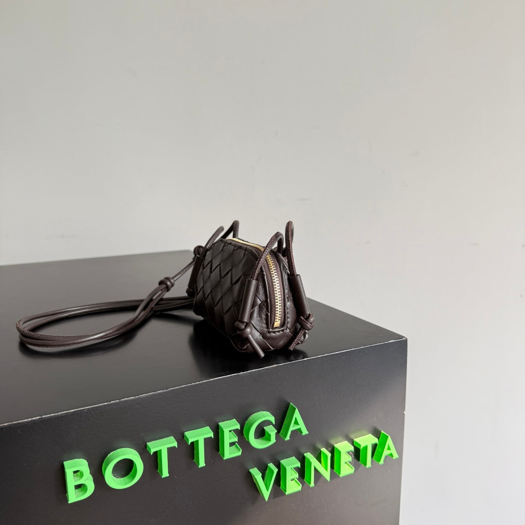 Bottega Veneta 855179 Black Mini Bag - detail image 2