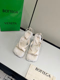 Bottega Veneta Gray Sandals EU 35-40