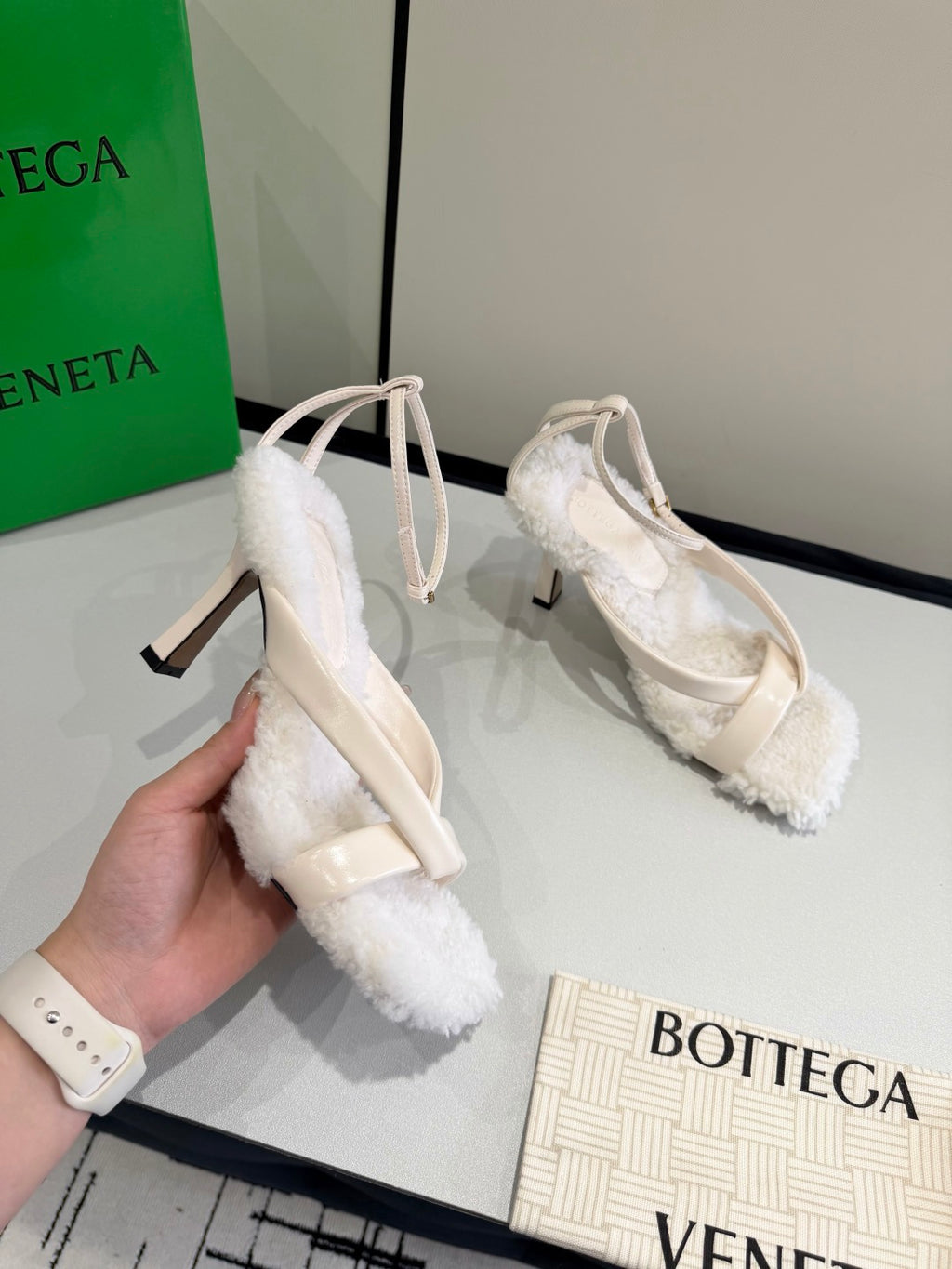 Bottega Veneta Gray Sandals EU 35-40 - detail image 8