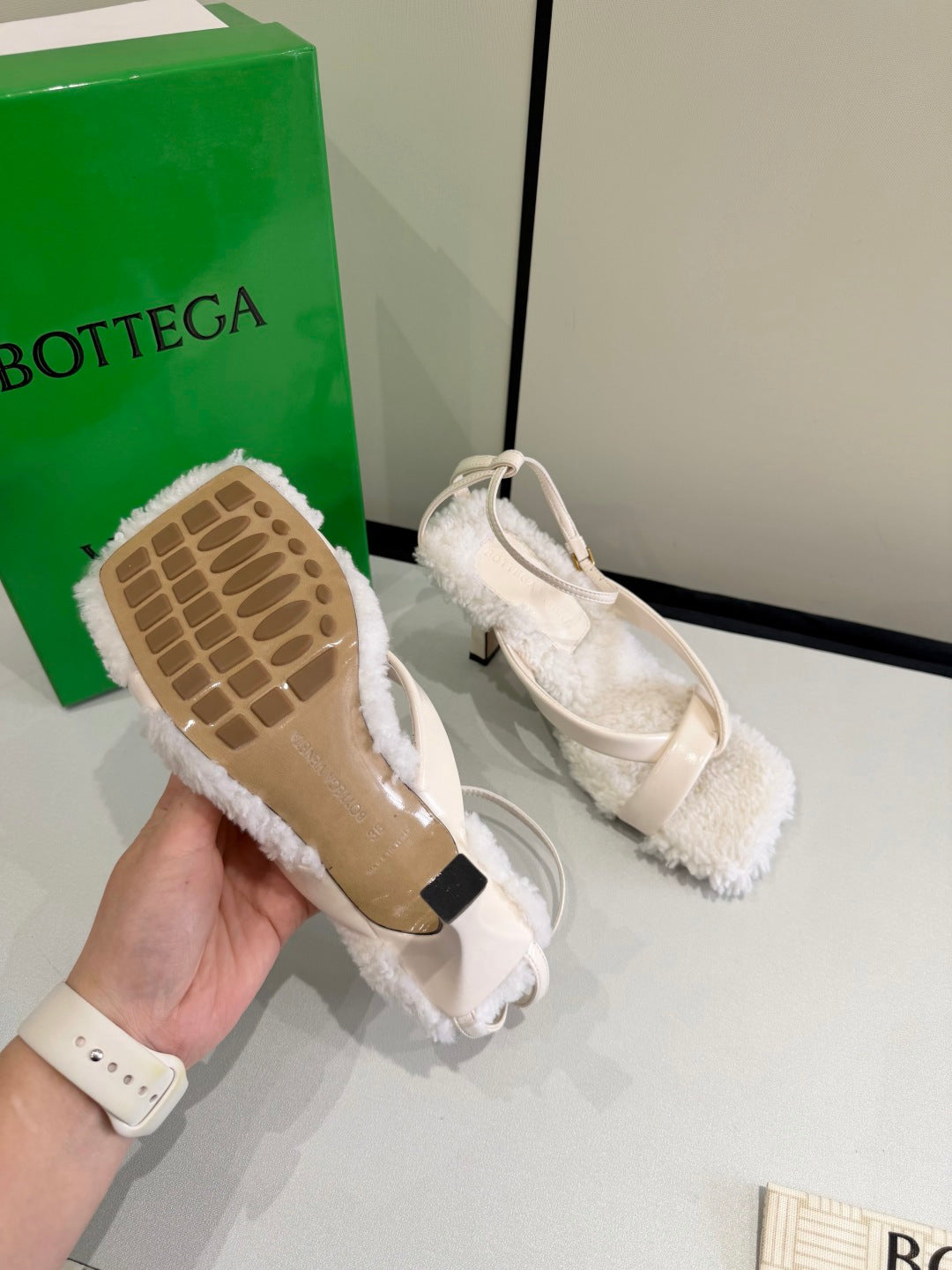 Bottega Veneta Gray Sandals EU 35-40 - detail image 7