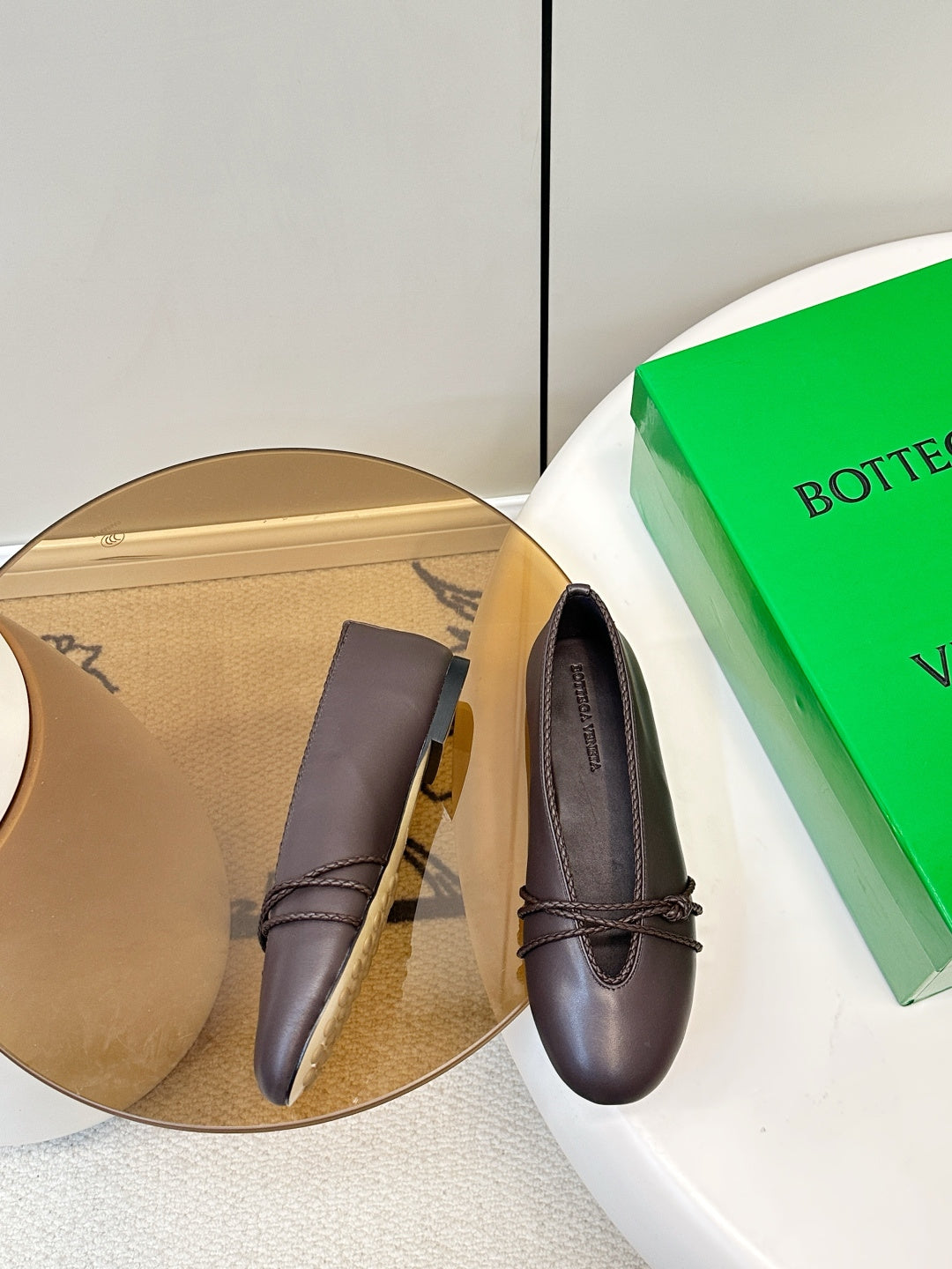 Bottega Veneta Rose Gold & Green Designer Shoes EU 35-43 - detail image 5