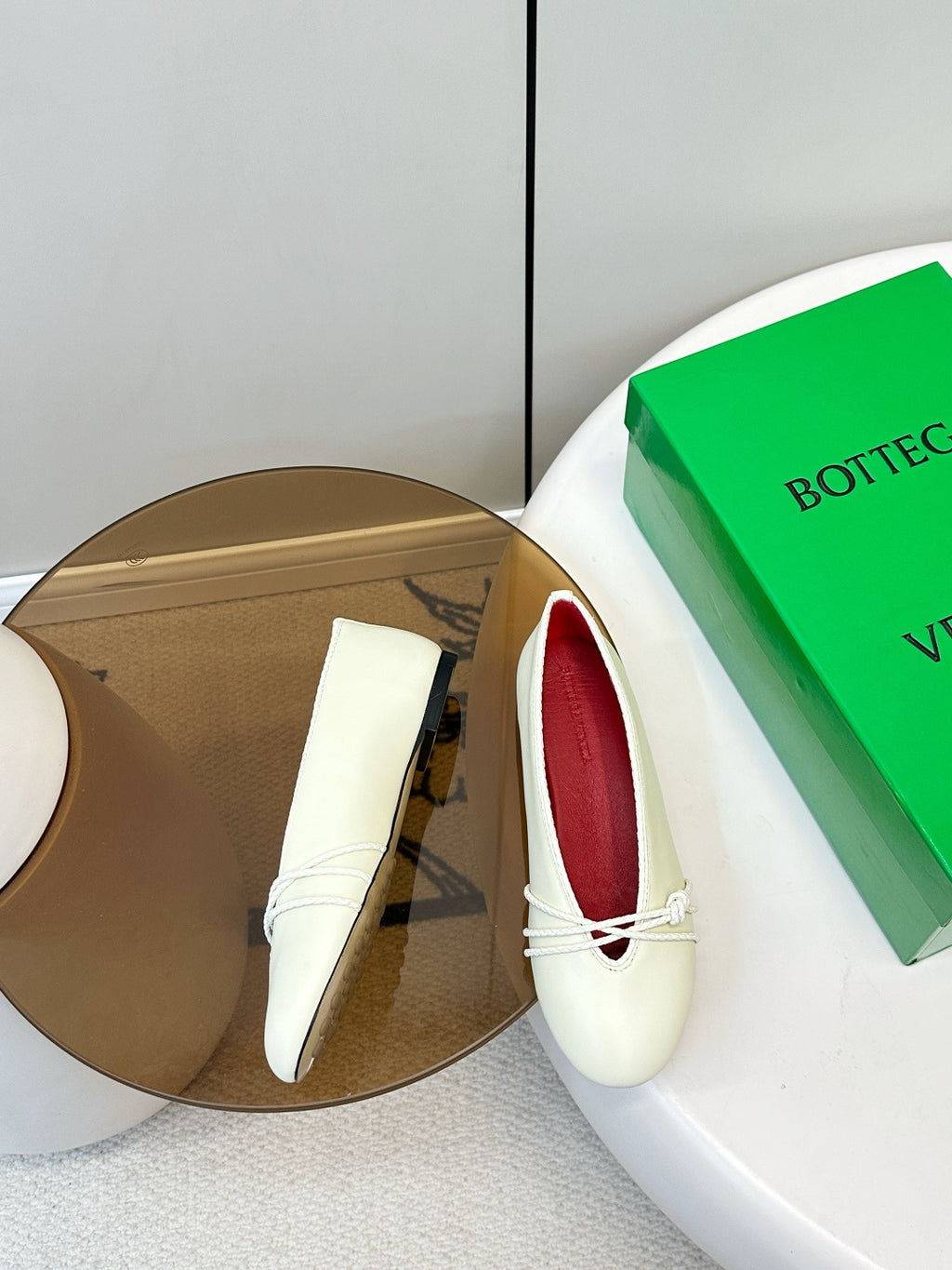 Bottega Veneta 40.41.42 Silver Ballet Flats EU 35-43 - detail image 5