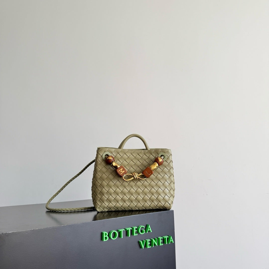 Bottega Veneta Silver Designer Handbag Edition 25