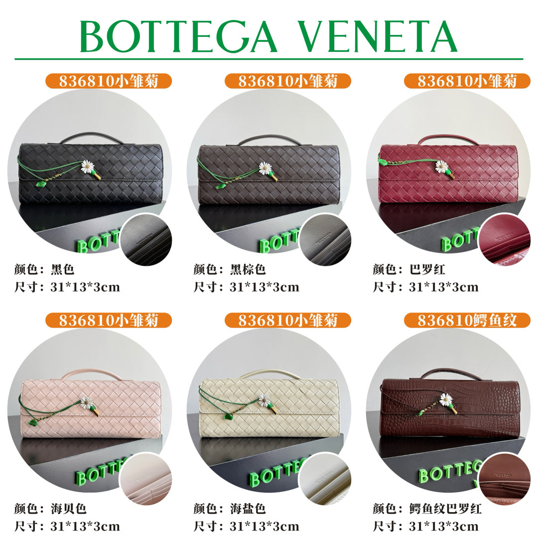 Bottega Veneta Black Designer Wallet Edition 26