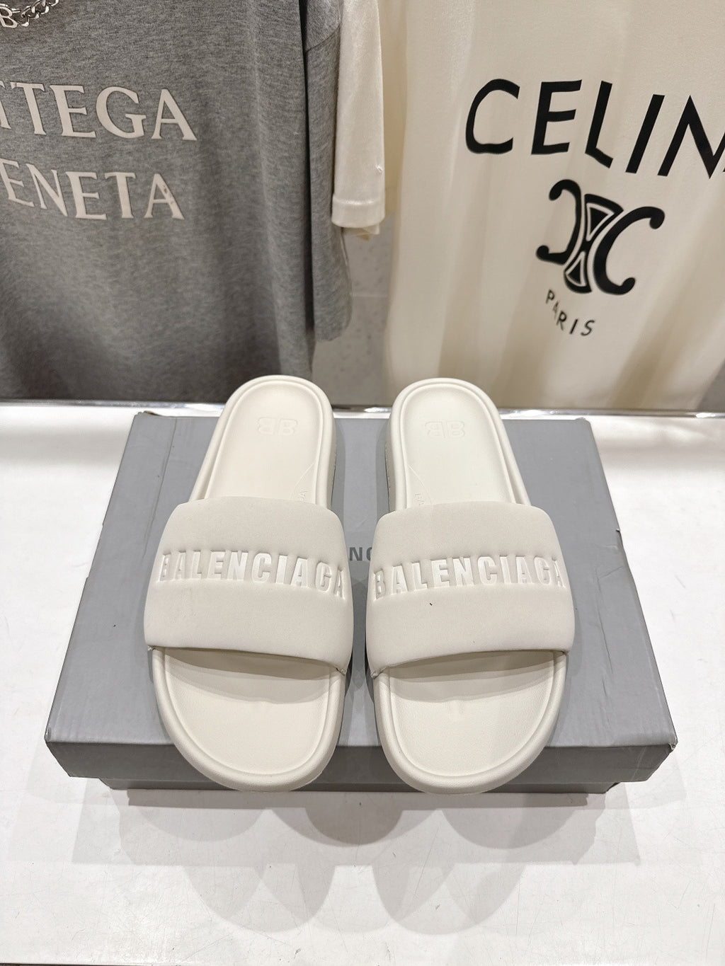 Balenciaga 40.41.42 Gray Slides EU 36-42