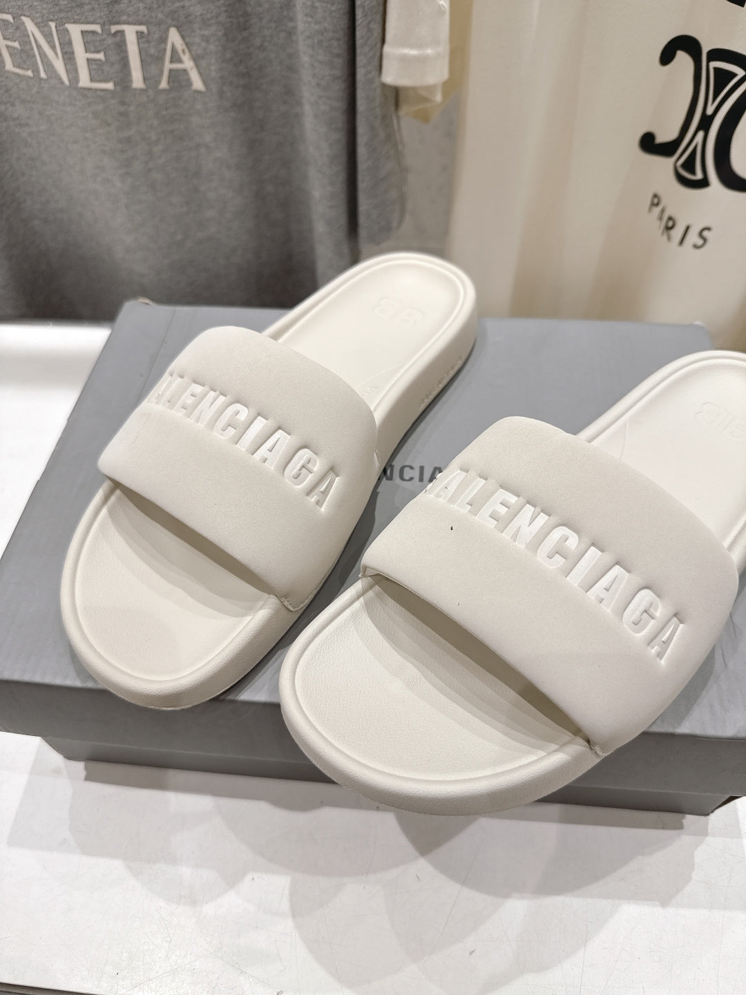 Balenciaga 40.41.42 Gray Slides EU 36-42 - detail image 8