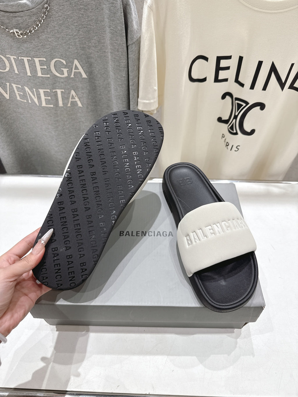 Balenciaga 40.41.42 Black Slides EU 36-42 - detail image 9