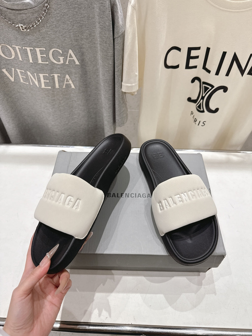 Balenciaga 40.41.42 Black Slides EU 36-42 - detail image 3