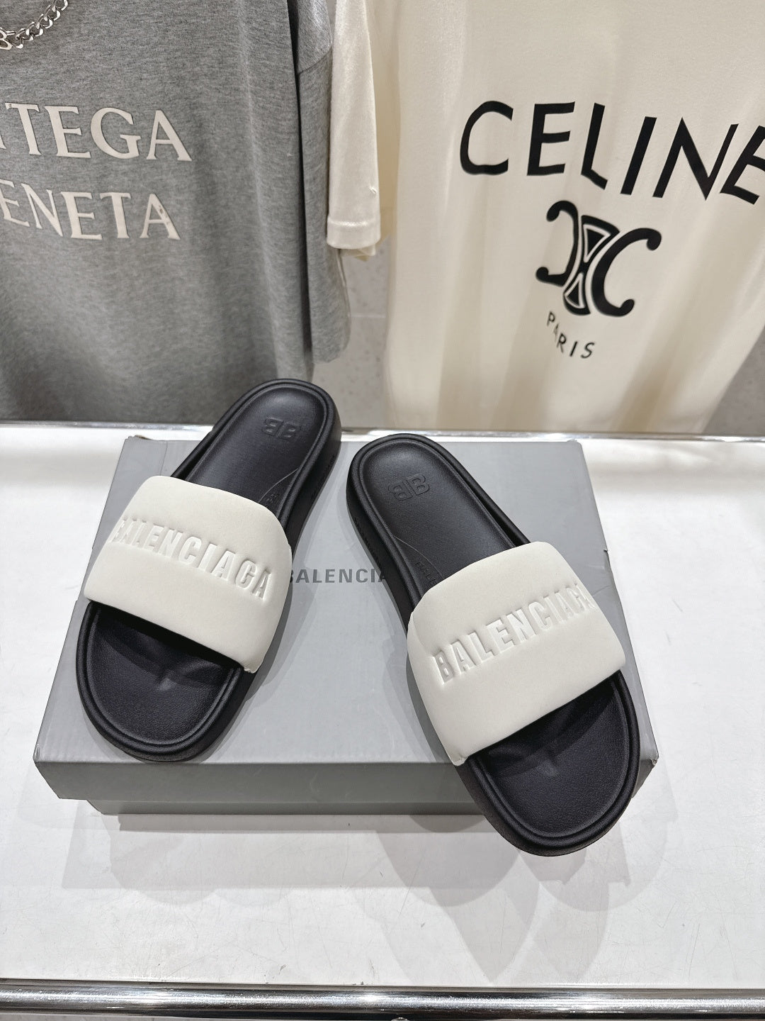Balenciaga 40.41.42 Black Slides EU 36-42 - detail image 2