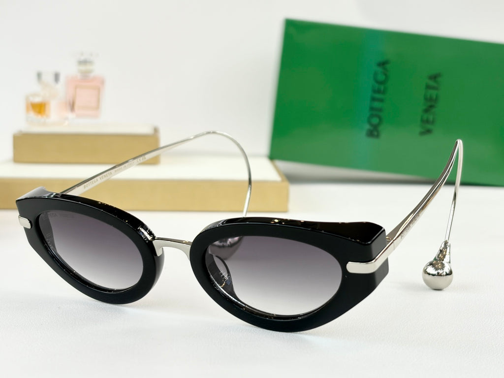 Bottega Veneta BV2038LA Green & Gold Designer Sunglasses 51-24-145 mm - detail image 4