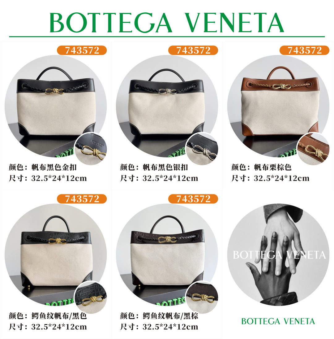 Bottega Veneta Black Designer Handbag Edition 177