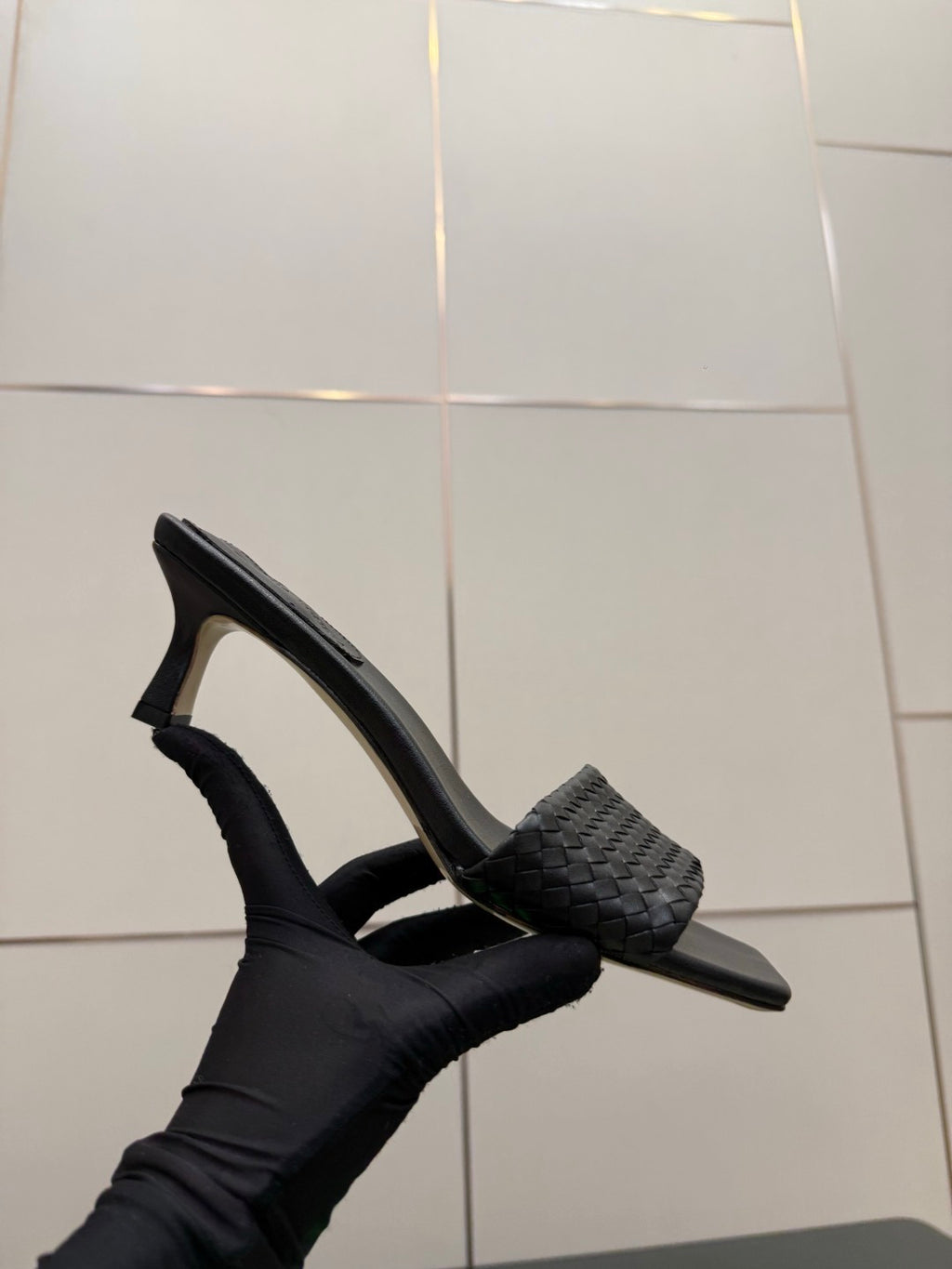 Bottega Veneta Black & Green Designer Shoes EU 35-39 Edition 5 - detail image 8