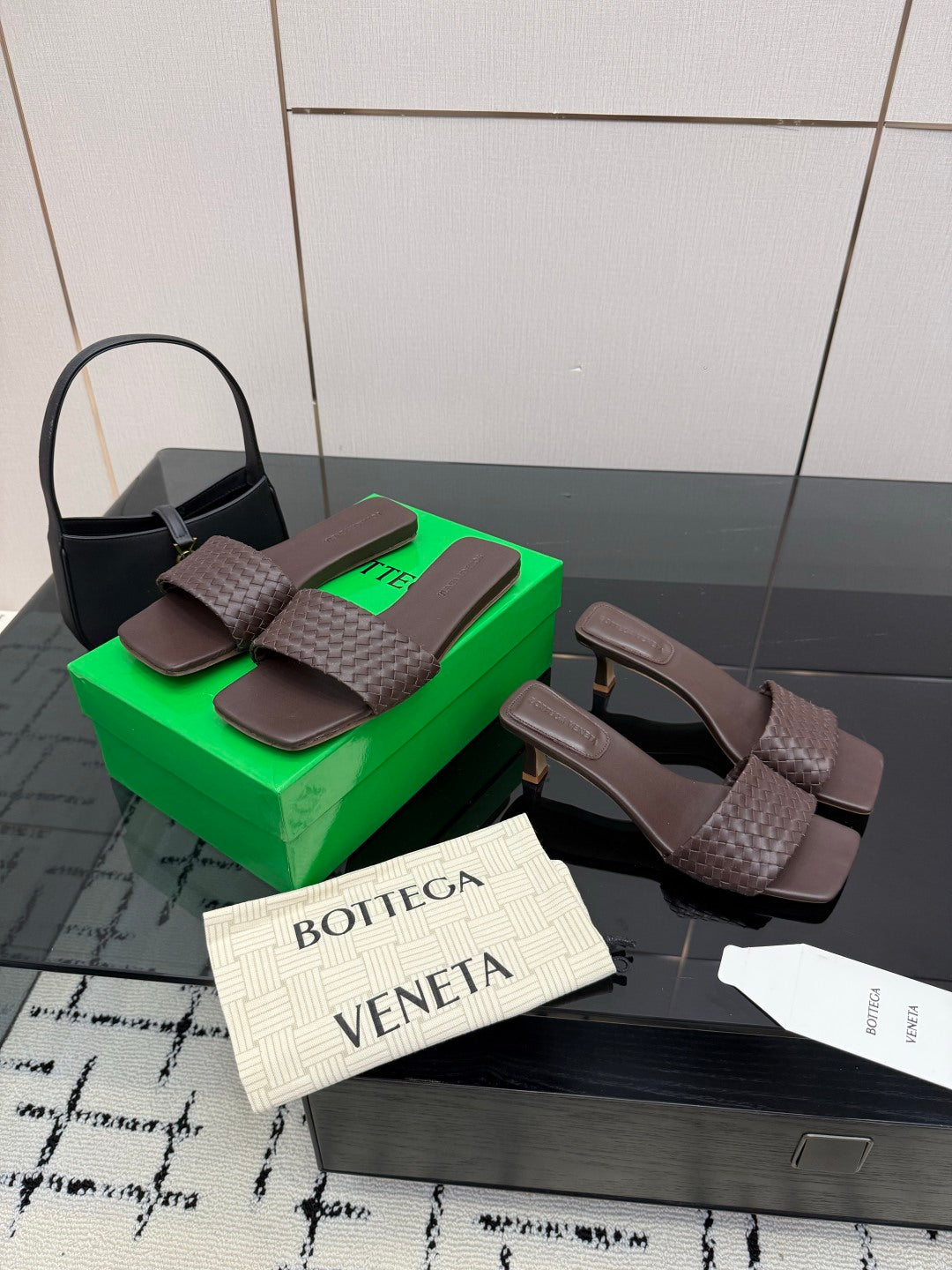 Bottega Veneta Black Designer Shoes EU 35-39 Edition 12
