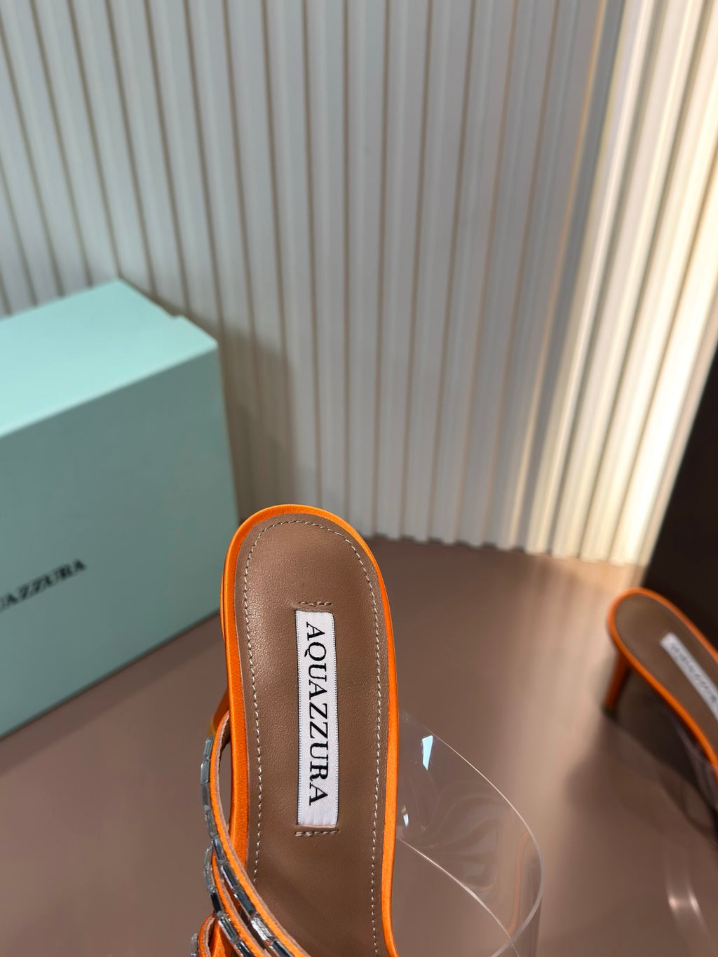 Aquazzura Orange & Brown Designer Shoes EU 34-43 - detail image 6