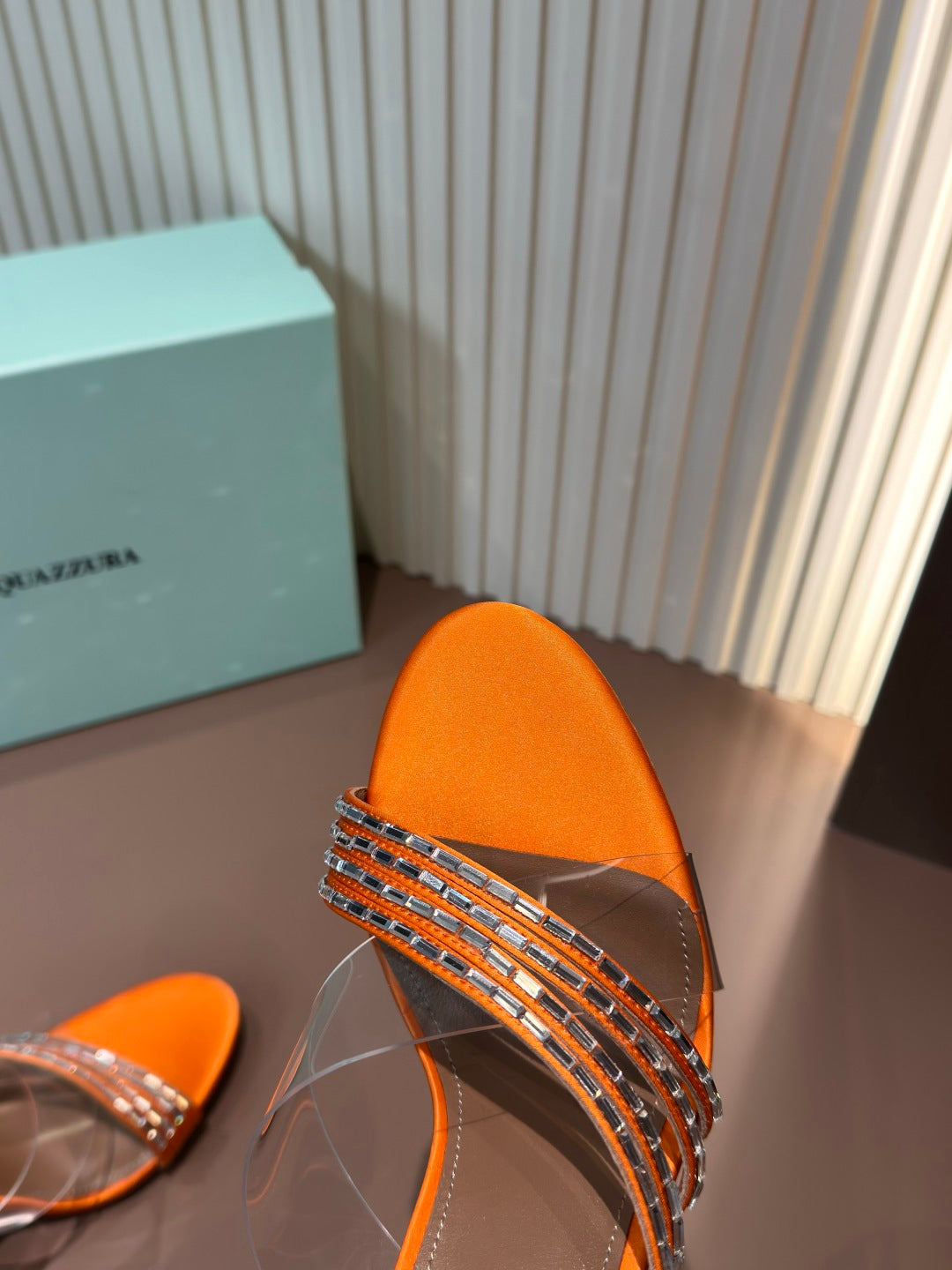 Aquazzura Orange & Brown Designer Shoes EU 34-43 - detail image 7