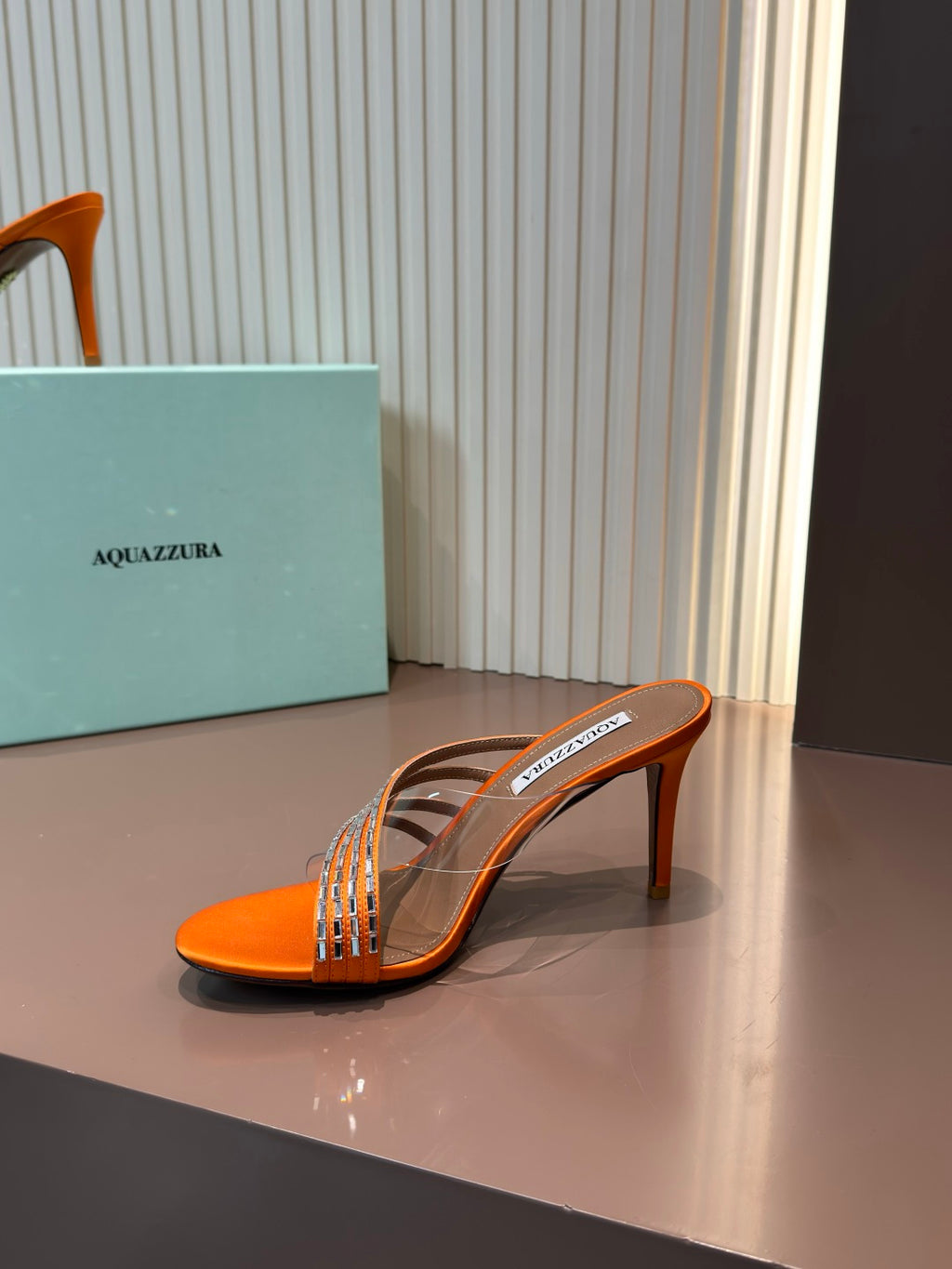 Aquazzura Orange & Brown Designer Shoes EU 34-43 - detail image 8