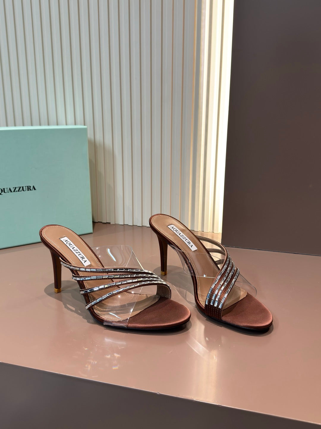 Aquazzura Gray Sandals EU 34-43 - detail image 3