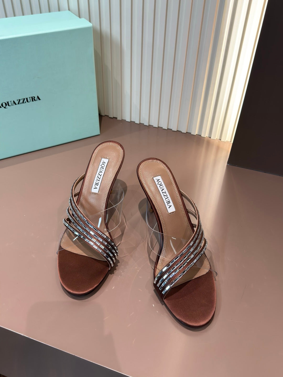 Aquazzura Gray Sandals EU 34-43 - detail image 9