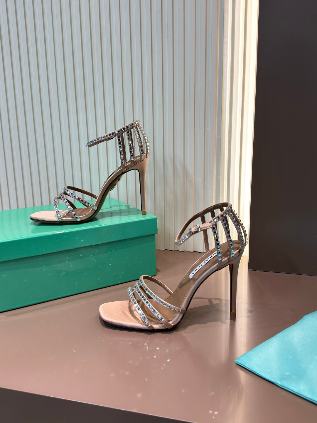 Aquazzura Gray Sandals EU 34-42 - detail image 9