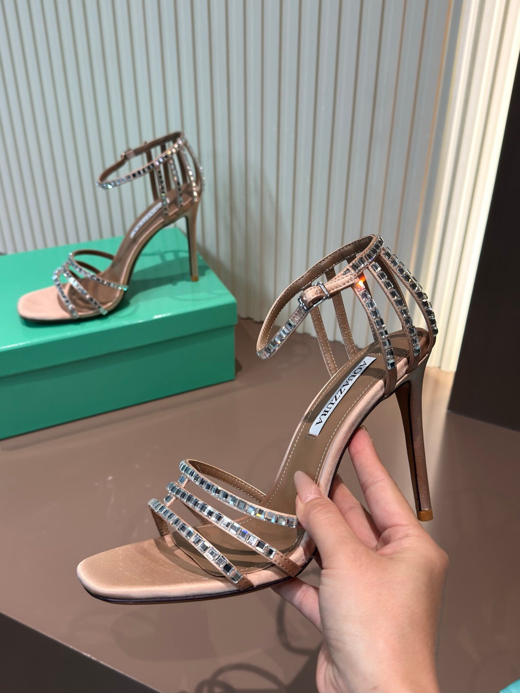 Aquazzura Gray Sandals EU 34-42 - detail image 5