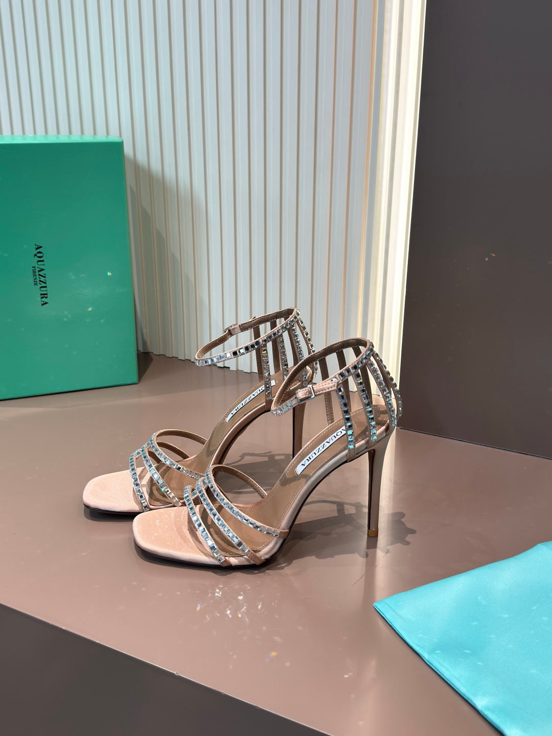 Aquazzura Gray Sandals EU 34-42 - detail image 2