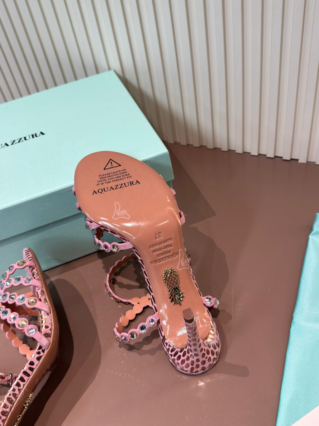 Aquazzura Gray Designer Shoes EU 34-42 Edition 4 - detail image 9