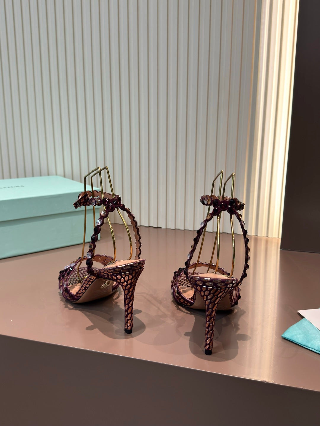 Aquazzura Brown & Red Designer Shoes EU 34-42 - detail image 5