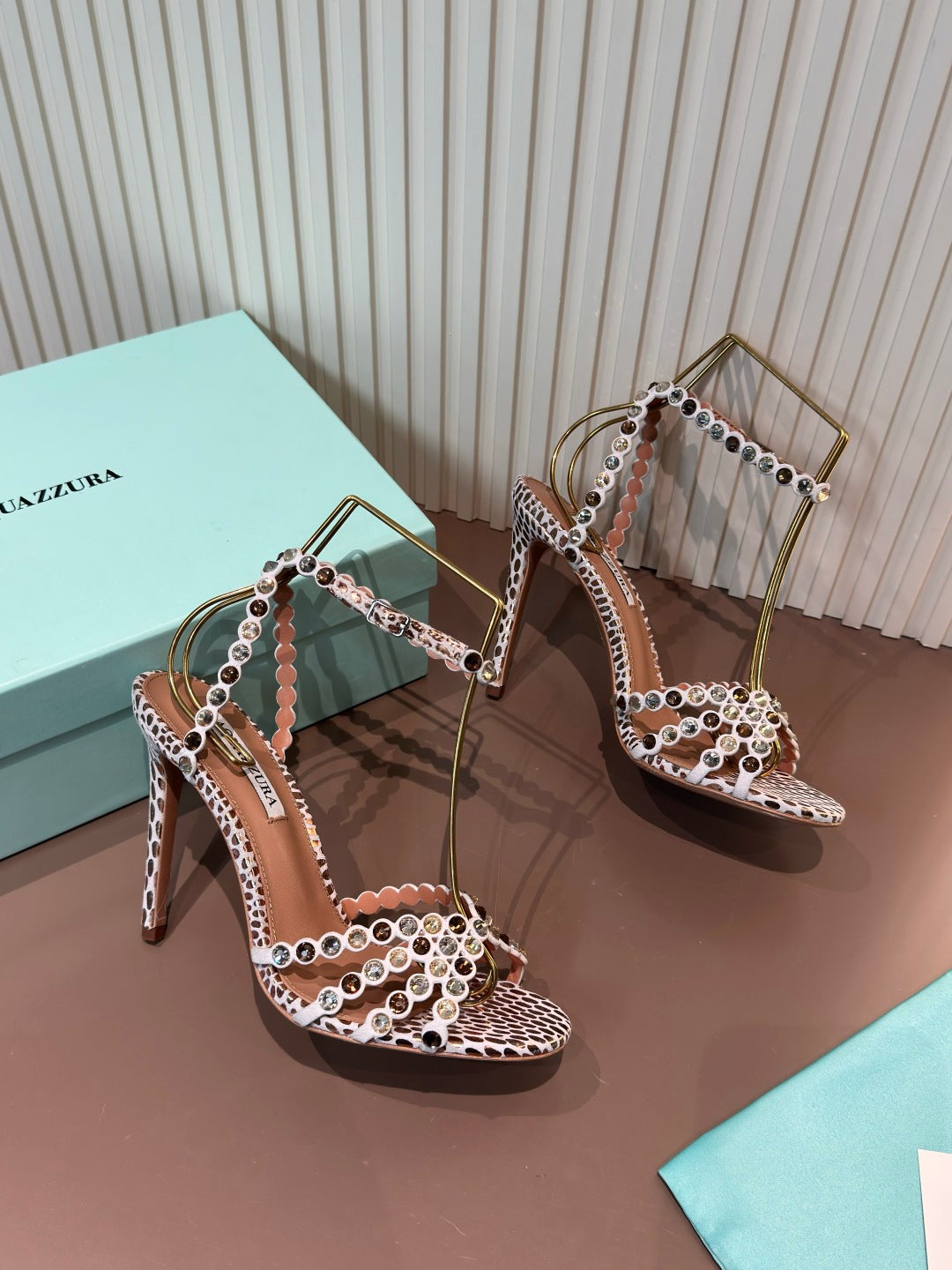 Aquazzura Gray Designer Shoes EU 34-42 - detail image 6