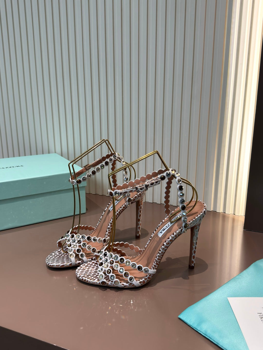 Aquazzura Gray Designer Shoes EU 34-42 - detail image 2