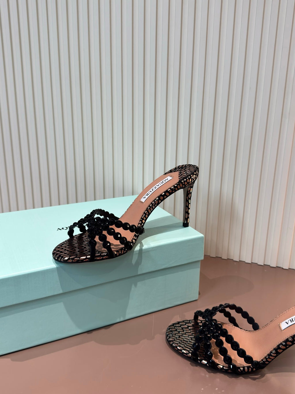 Aquazzura Black Designer Shoes EU 34-42 - detail image 8