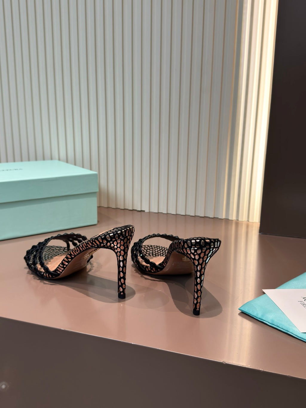 Aquazzura Black Designer Shoes EU 34-42 - detail image 4