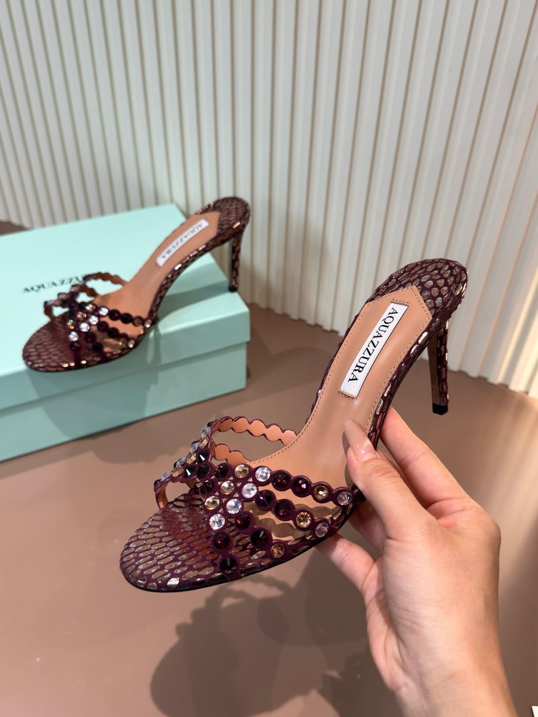 Aquazzura Red & Brown Designer Shoes EU 34-42 - detail image 9