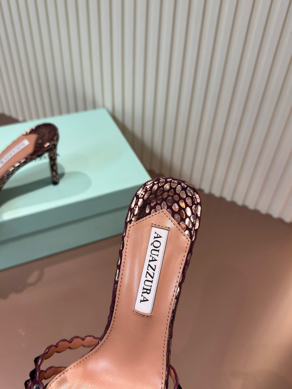 Aquazzura Red & Brown Designer Shoes EU 34-42 - detail image 6