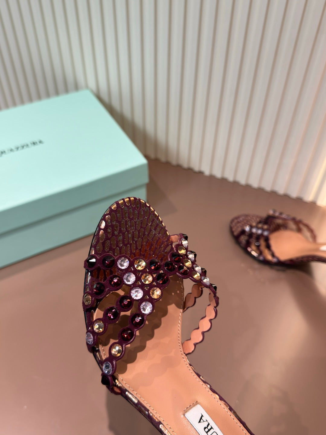 Aquazzura Red & Brown Designer Shoes EU 34-42 - detail image 5