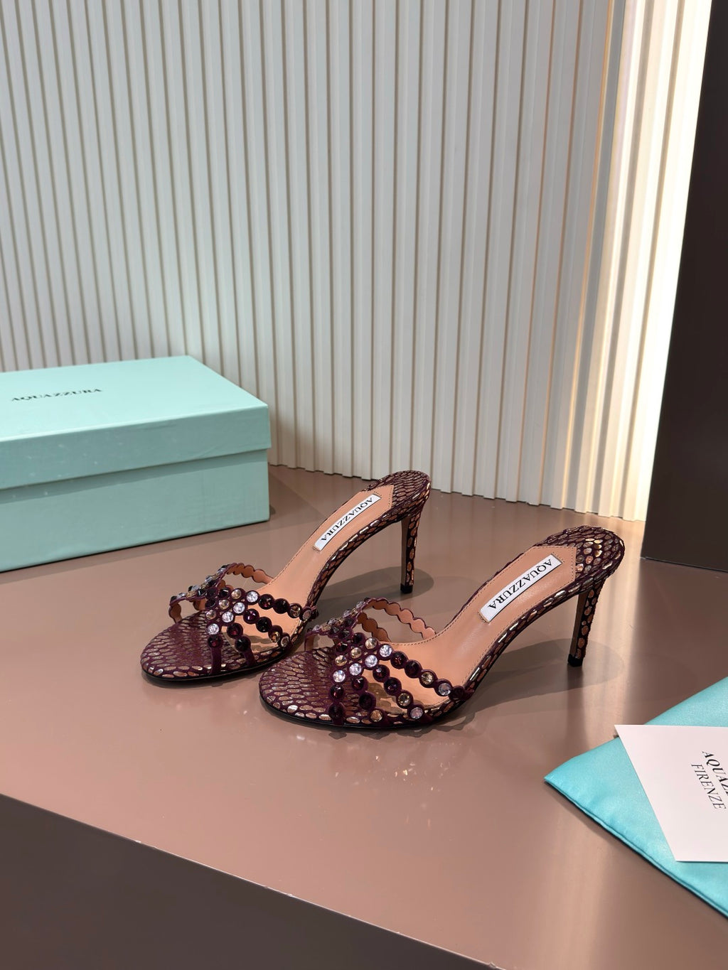 Aquazzura Red & Brown Designer Shoes EU 34-42 - detail image 2