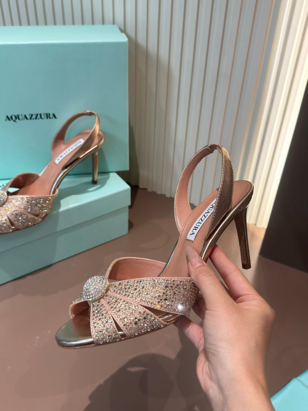 Aquazzura Gray Designer Shoes EU 36-42 Edition 5 - detail image 4