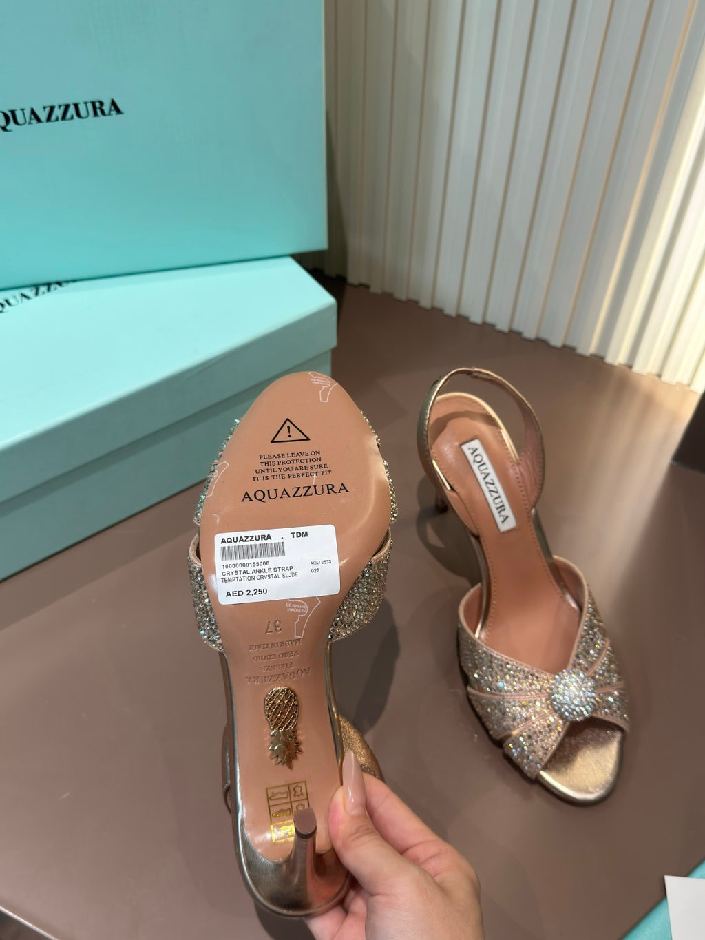 Aquazzura Gray Designer Shoes EU 36-42 Edition 5 - detail image 8