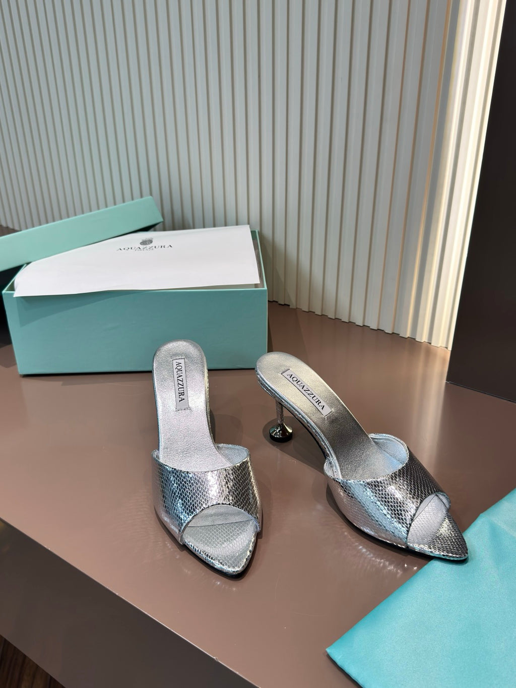 Aquazzura 35.40.41.42 Gray Designer Shoes EU 36-39 Edition 2 - detail image 3