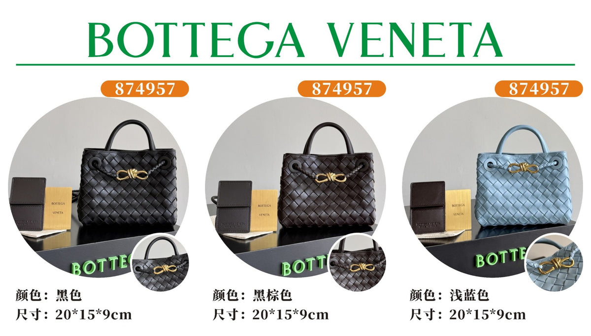Bottega Veneta 874957MINI Black Designer Wallet